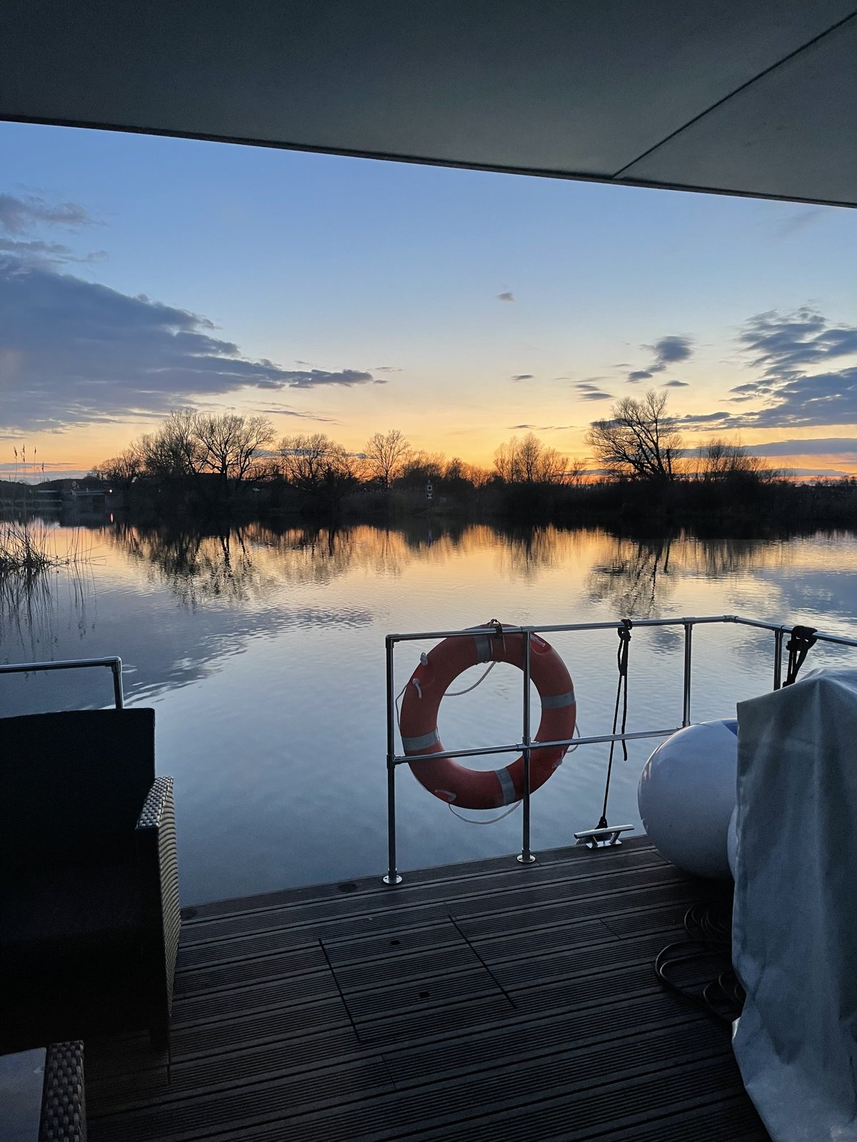 Sonnenuntergang über der Havel